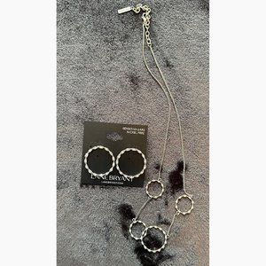 Lane Bryant Matching Necklace & Earrings